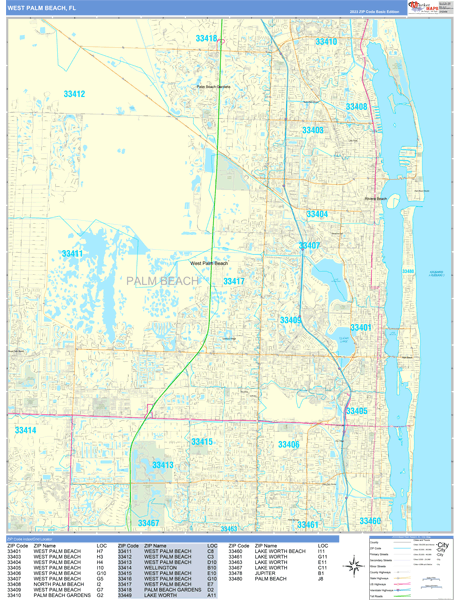 Maps Of West Palm Beach Florida Marketmaps Com West Palm Beach Fl 